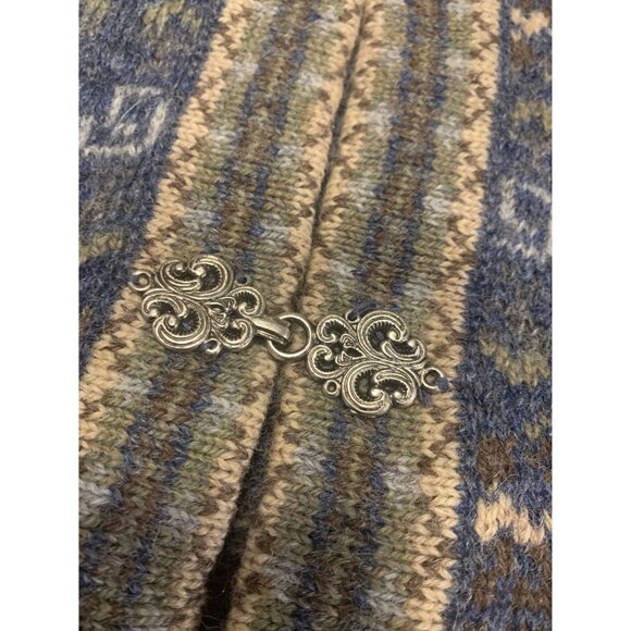 Squaw Valley S Wool Fair Isle Outdoor Ski Snowboard Winter Sweater - Picture 7 of 7